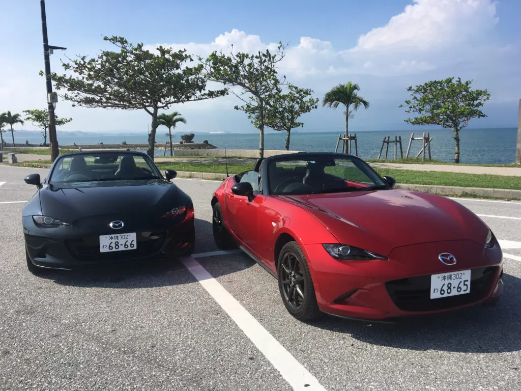 ユーノスロードスター　レンタルレンタカー
