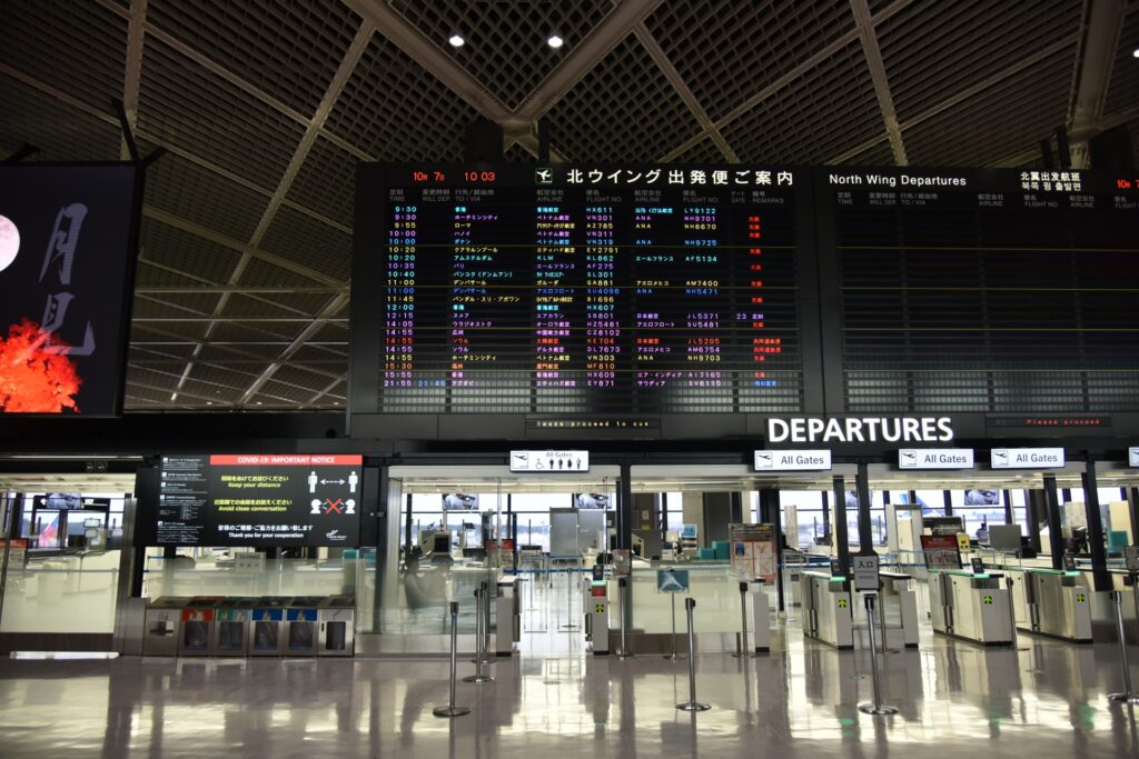 空港の写真